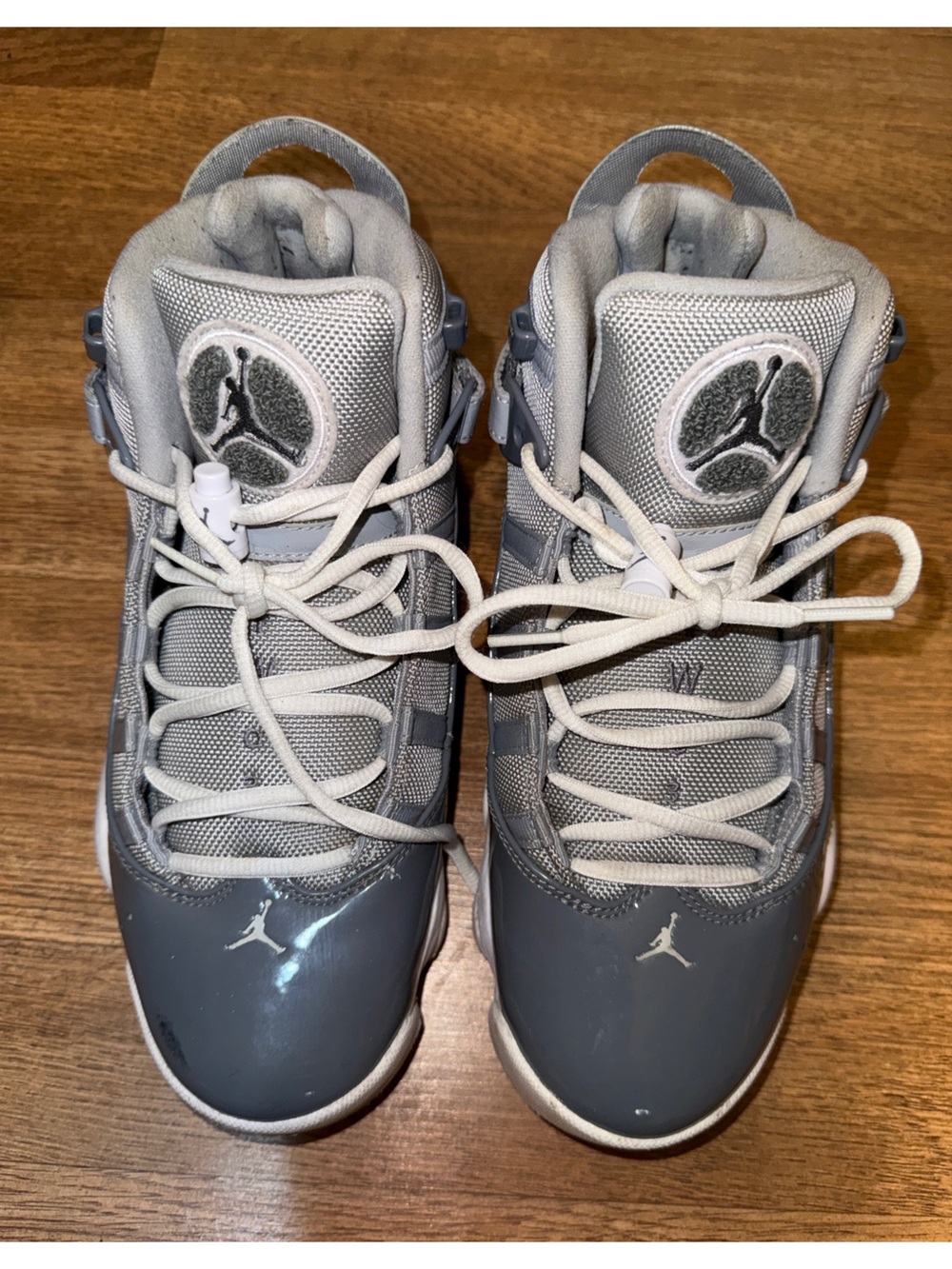 Men’s cool grey 6 rings Jordan’s